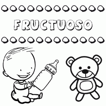 Significado del nombre Fructuoso. Nombre para niños