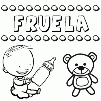 Significado del nombre Fruela. Nombre para niños