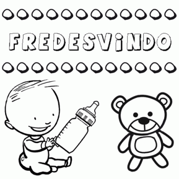 Significado del nombre Fredesvindo. Nombre para niños