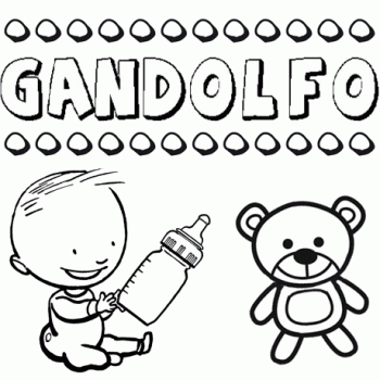 Significado del nombre Gandolfo. Nombre para niños