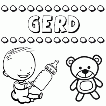 Significado del nombre Gerd. Nombre para niños