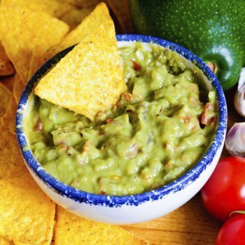 Guacamole casero para niños. Recetas rápidas