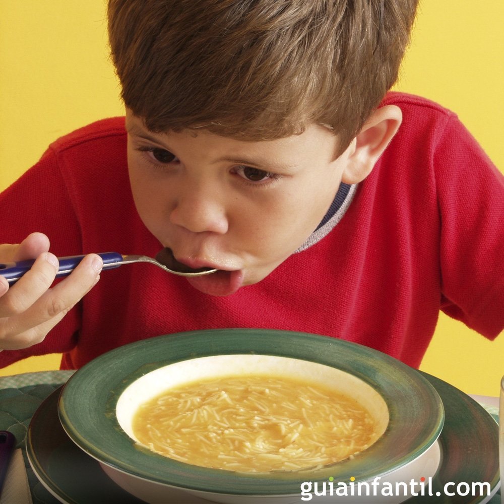 Recetas de sopas para niños