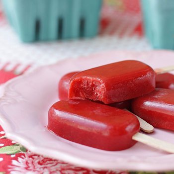 Polos o paletas de frutas sin gluten para niños celíacos
