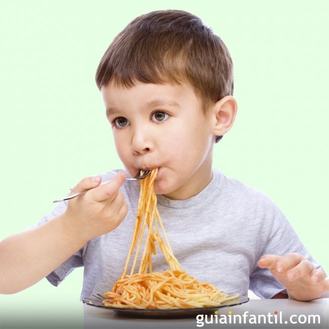 Recetas de espaguetis para niños