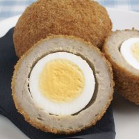 Huevos a la escocesa. Receta para niños