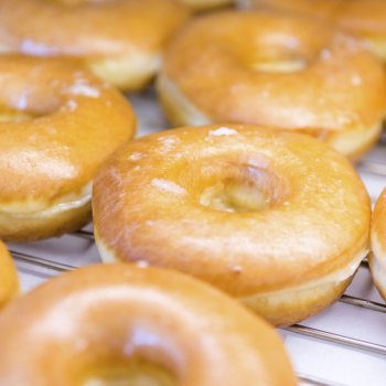 Donuts caseros para niños con margarina
