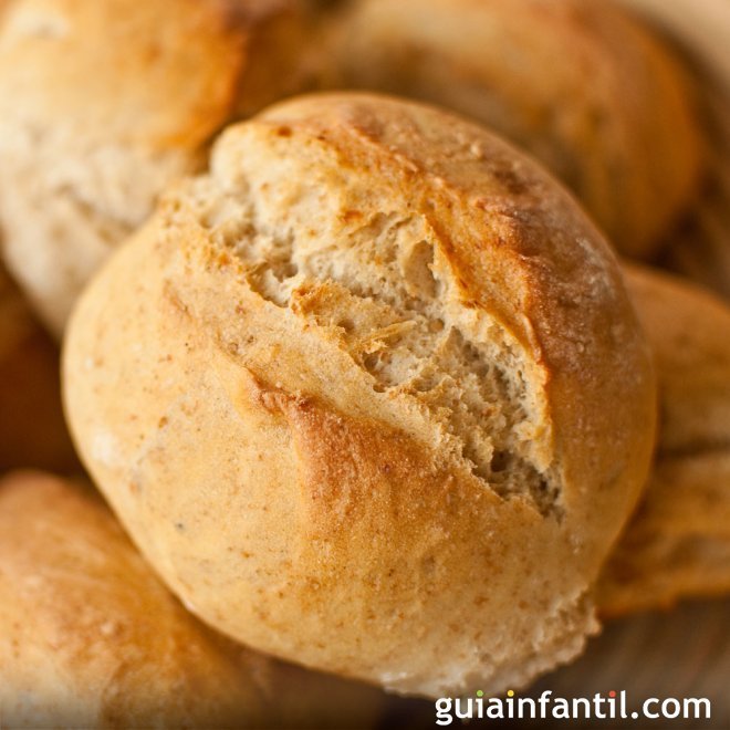 Pan de patata. Receta casera para los niños