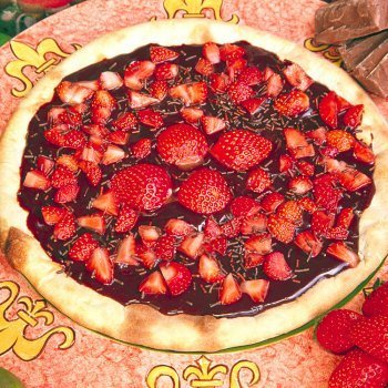 Pizza de chocolate