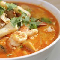 Sopa de marisco. Recetas de pescado para niños
