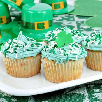 Cupcakes para San Patricio