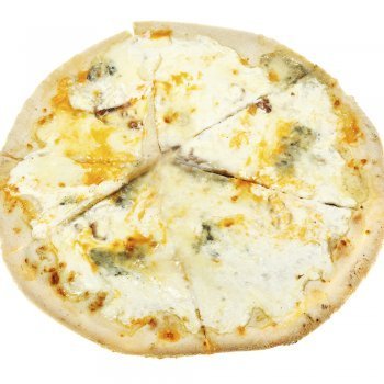 Pizza cuatro quesos