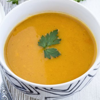 Puré de batata y calabacín para bebés