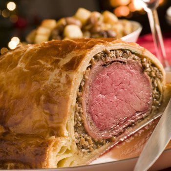 Receta de carne envuelta en hojaldre