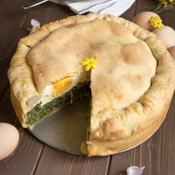 Torta Pascualina. Receta italiana para los niños