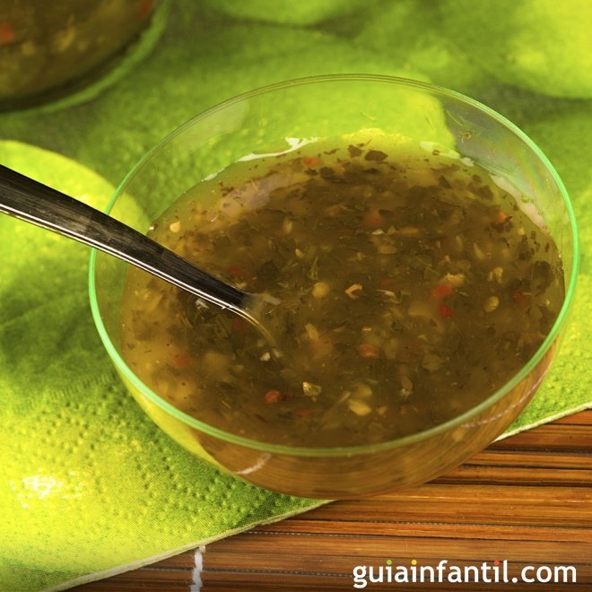 Receta De Chimichurri Salsa Argentina Para Las Carnes 