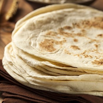 Tortillas de trigo mexicanas caseras