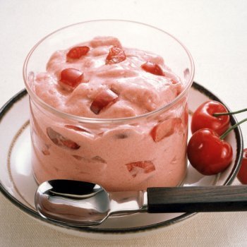 Cómo hacer una rica mousse de cerezas
