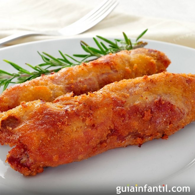 Receta de rollitos de espárragos con jamón