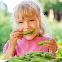 Recetas de guisantes para niños