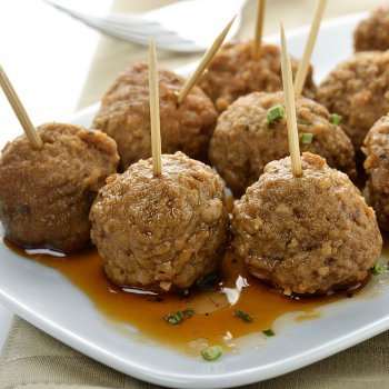 Albóndigas de berenjena al horno y en pinchos