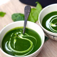 Crema de espinacas para bebés a partir de 1 año