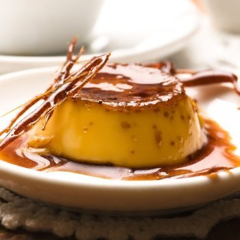 Flan de calabaza y canela