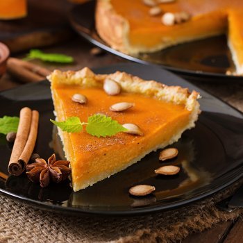 Pastel o pie de calabaza