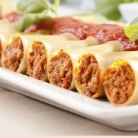 Canelones de carne picada de la abuela