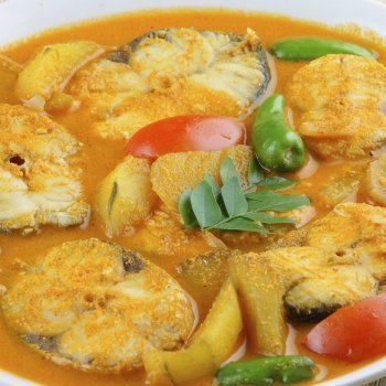 Merluza al curry. Recetas indias para niños