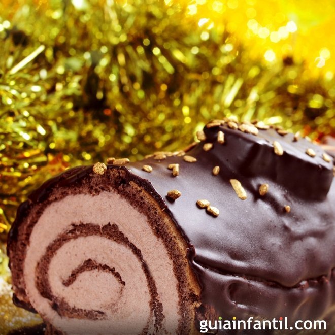 Tronco de Navidad. Receta tradicional casera