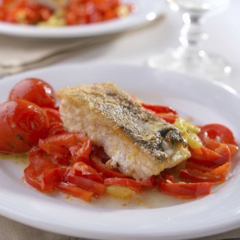 Bacalao con pimientos