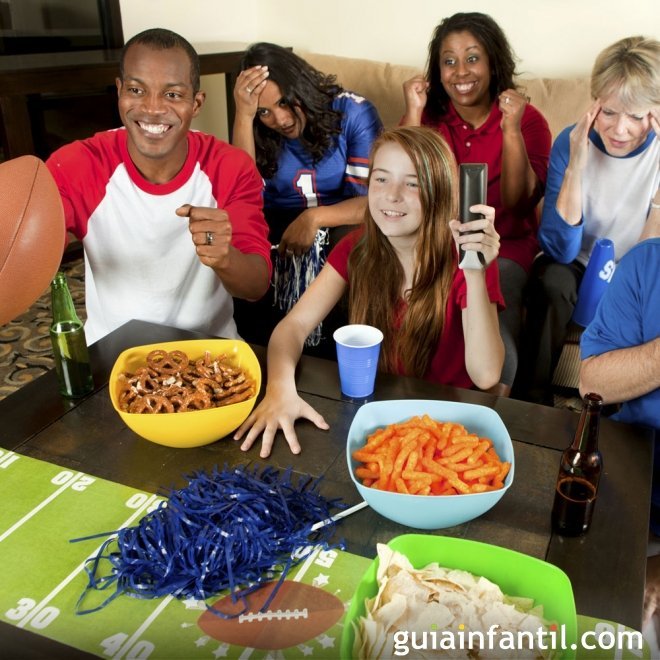 Aperitivos para ver la Super Bowl en familia