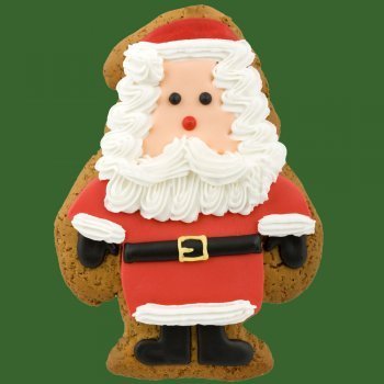 Galletas glaseadas de Papá Noel
