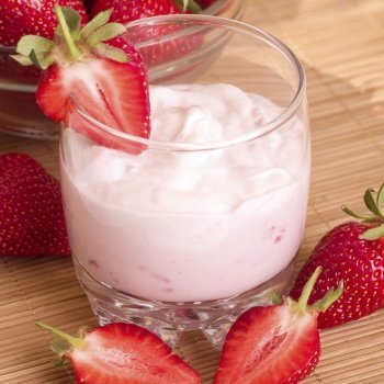 Mousse de fresas