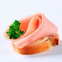 Cuadraditos de jamón cocido para diabéticos