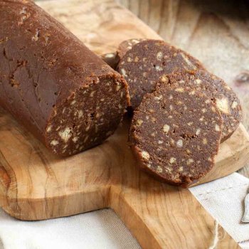 Receta fácil de embutido de chocolate