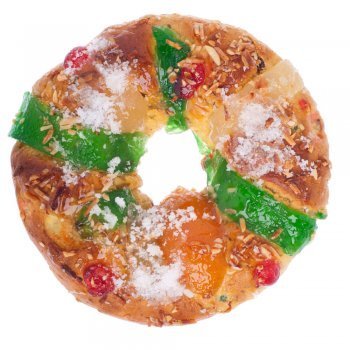 Roscón de Reyes sin lactosa