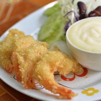 Gambas a la garbadina