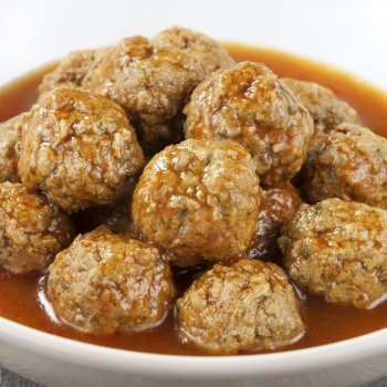 Albóndigas en salsa tradicionales sin gluten