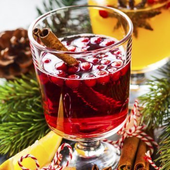 Ponche de frutos rojos. Un brindis con los niños