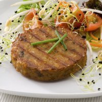 Hamburguesas de soja. Una receta casera para los niños