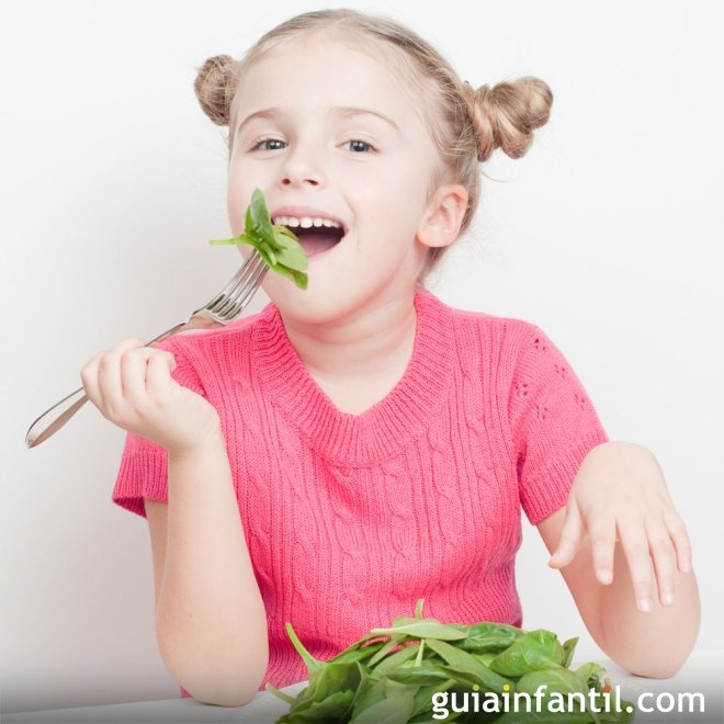 Recetas vegetarianas y veganas para niños