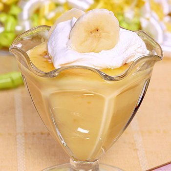 Mousse de plátano
