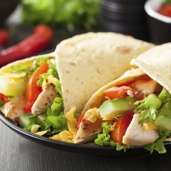 Fajitas de pollo mexicanas