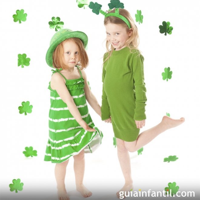 Menú infantil para el Día de San Patricio