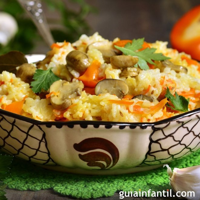 Arroz Con Verduras Sano Y Rápido 4012