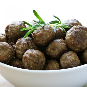 Albóndigas aromáticas sin gluten para niños celiacos