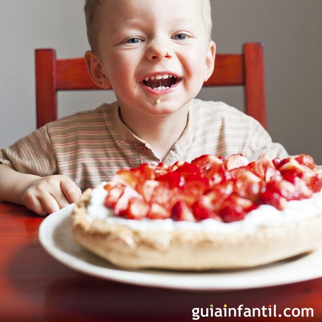 Recetas con fresas para niños, con muchas vitaminas