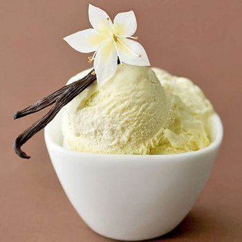 Helado de vainilla